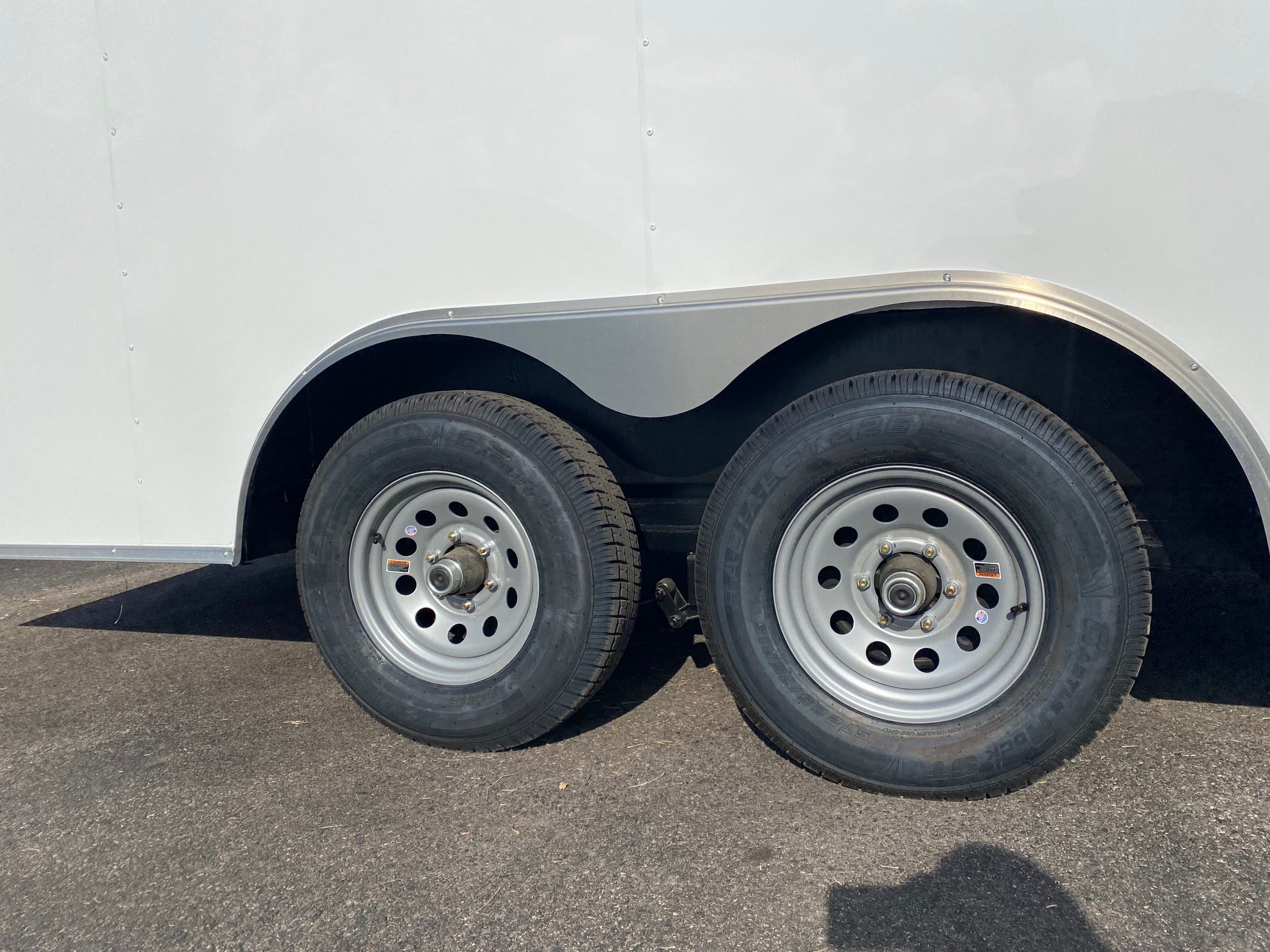 Spartan 8.5X20 Tandem Axle Enclosed Cargo Trailer | White | SP8.5X20TA | Main Street Mower | Winter Garden | Clermont | Ocala