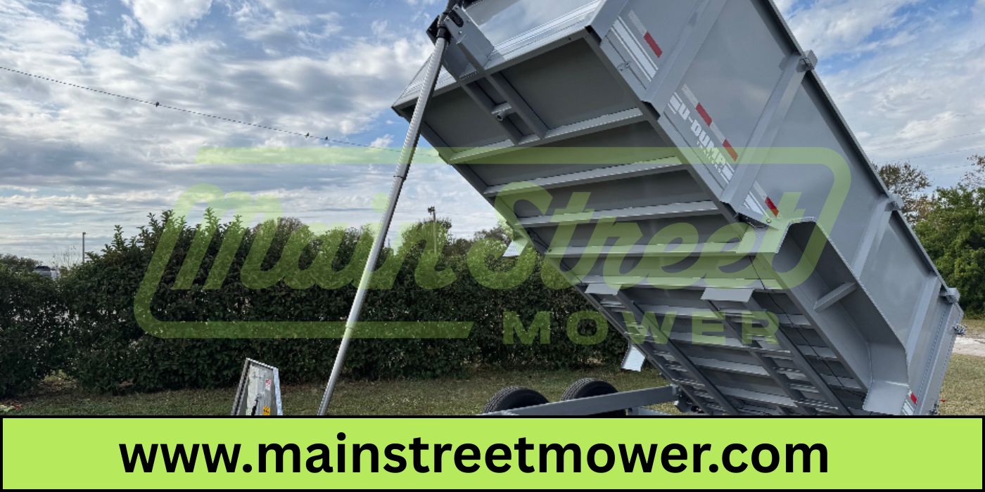 U-DUMP Low Profile Dump Trailer | 83"X14'X48" | Telescopic | 831414T-48-LP