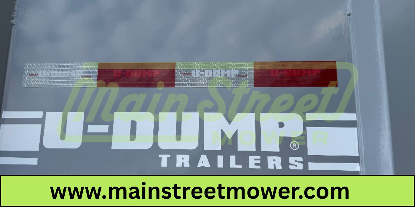 U-DUMP Low Profile Dump Trailer | 83"X14'X48" | Telescopic | 831414T-48-LP