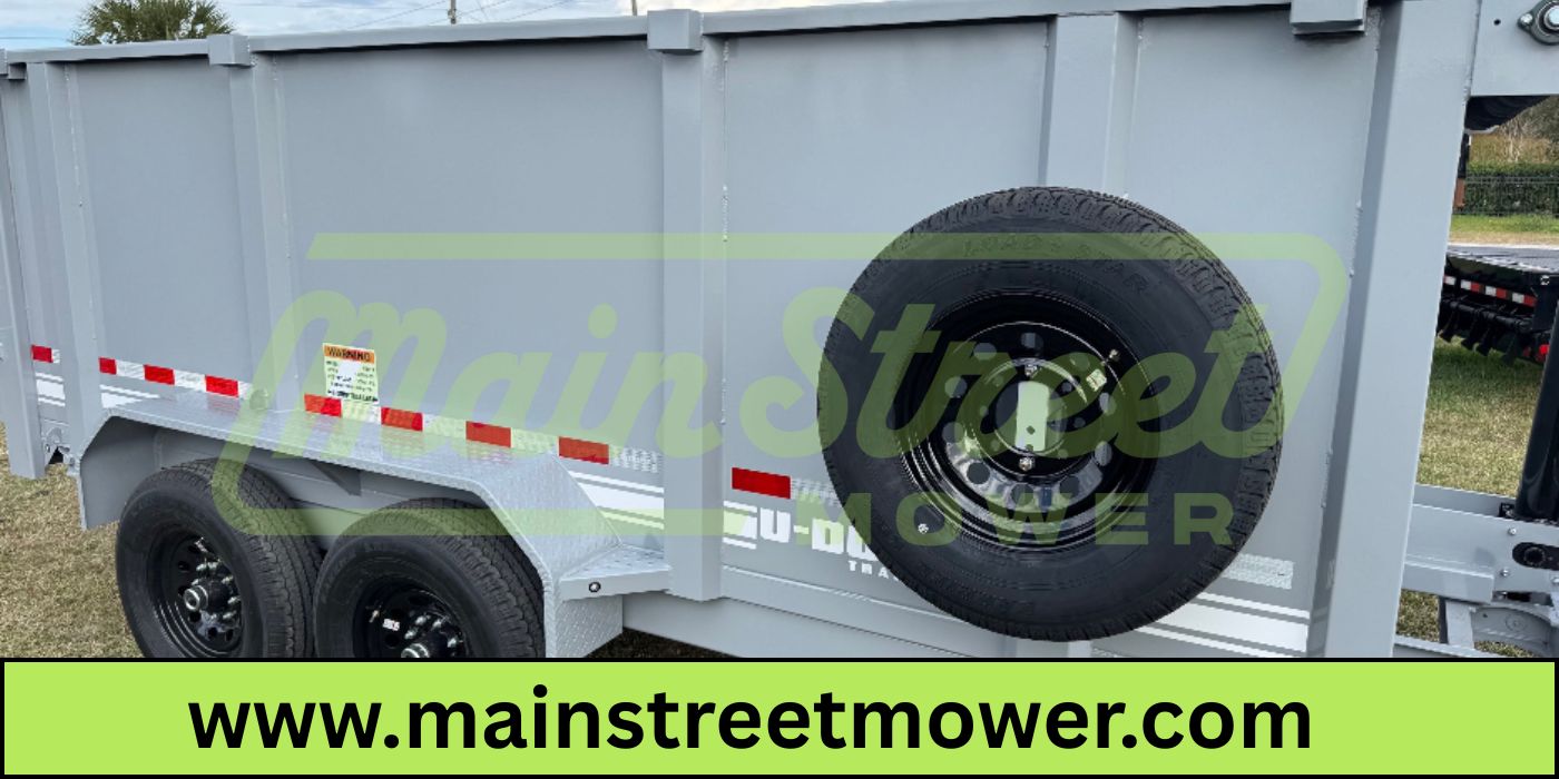 U-DUMP Low Profile Dump Trailer | 83"X14'X48" | Telescopic | 831414T-48-LP