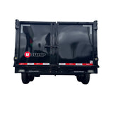 U-Dump Trailer | 14FT | Low-Profile | Tandem Axle | Telescopic |  831614T-48 LP-PRO