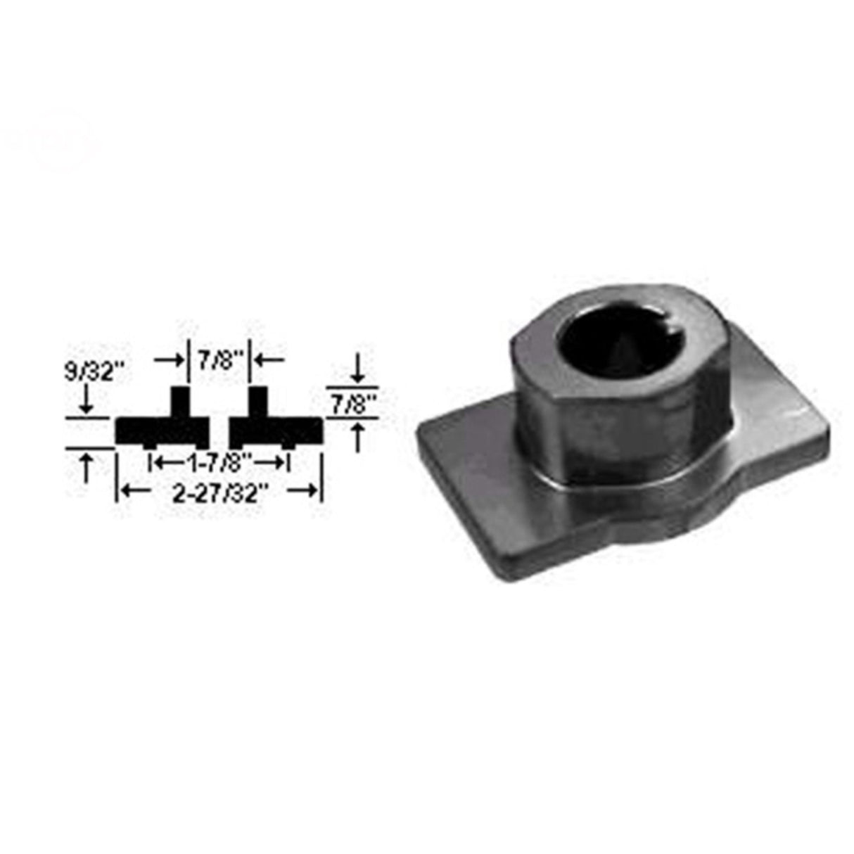 Rotary Blade Adapter 7/8" | For AYP | 8753