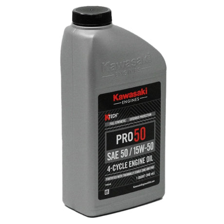 Kawasaki 4-Cycle Engine Oil | Pro50 SAE50 | 15W-50 Oil 1 Qt. | 99969-6700