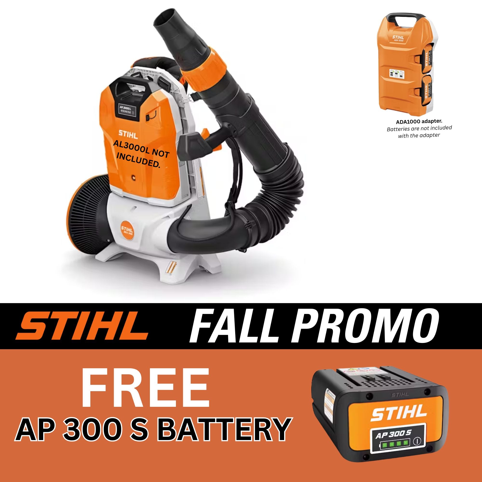 STIHL BGA 300 Battery Backpack Blower | PROMO