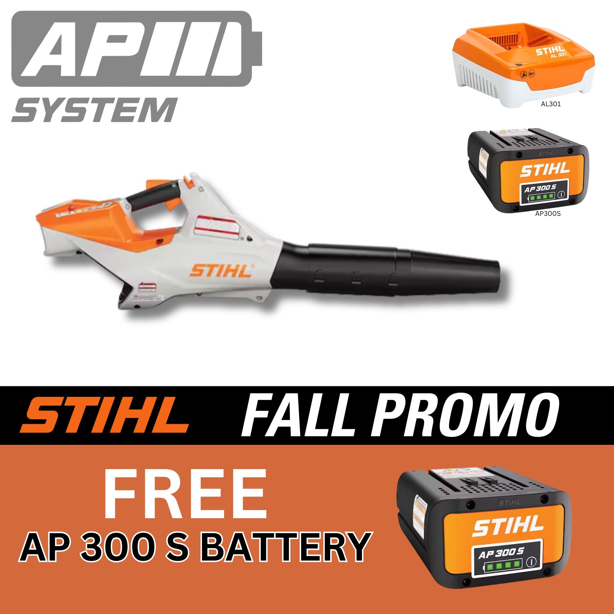 STIHL BGA 86 Battery Powered Handheld Blower | PROMO