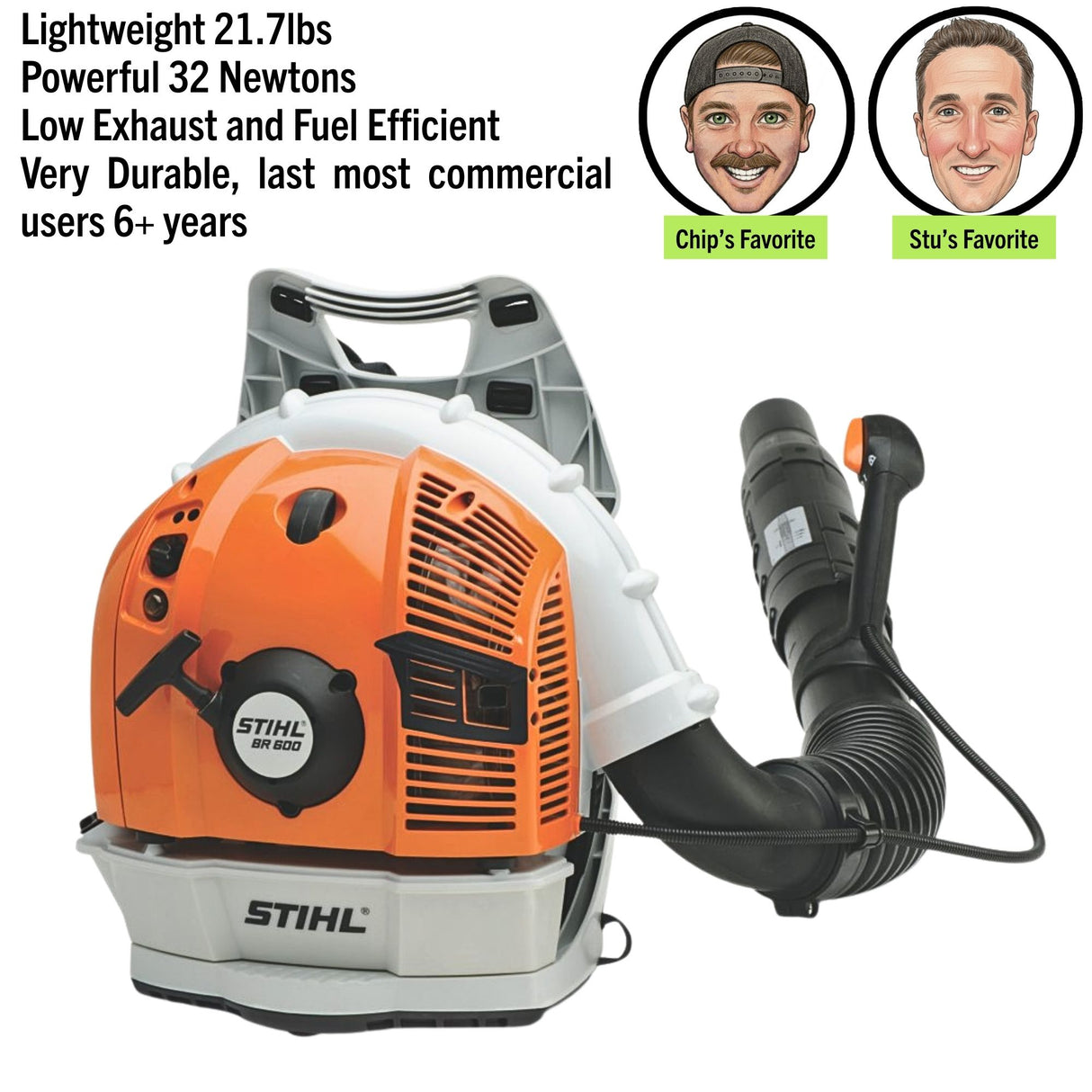 STIHL BR 600 Gas Powered Backpack Blower