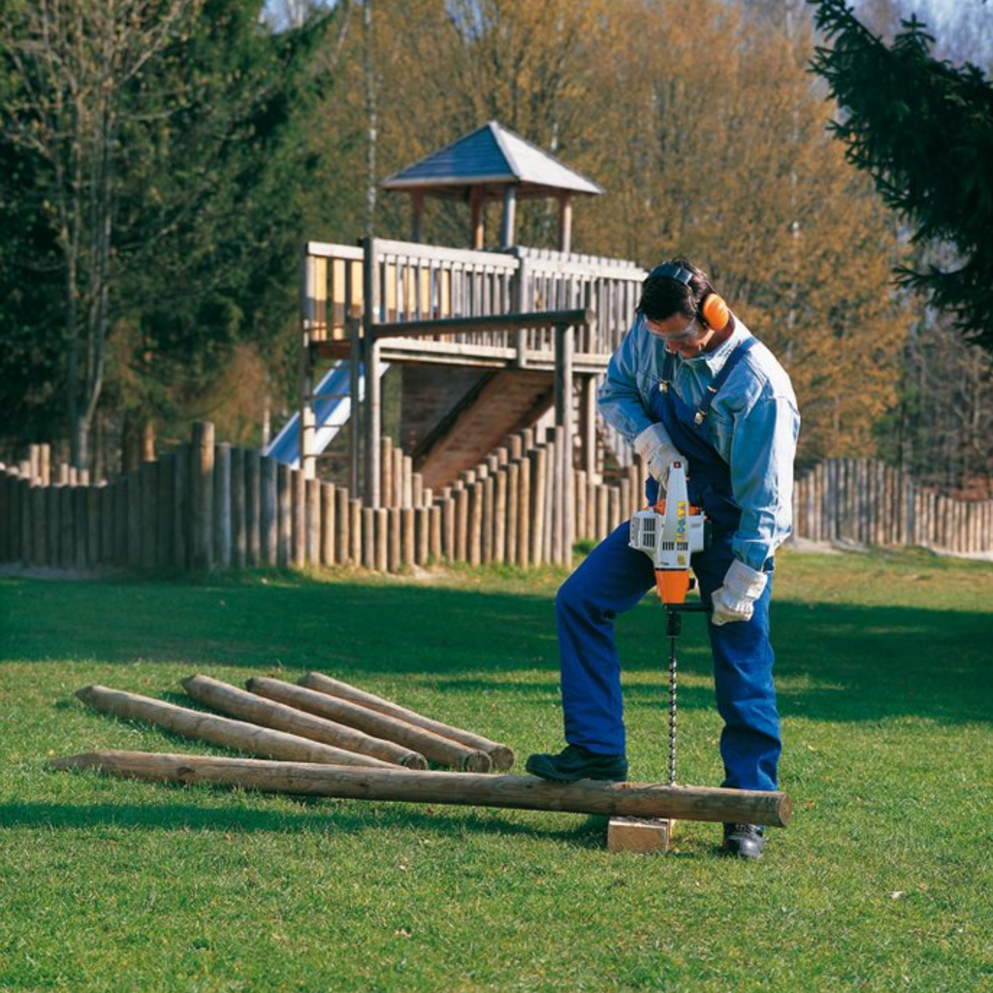 Stihl BT 45 Gas Powered Wood Boring Drill