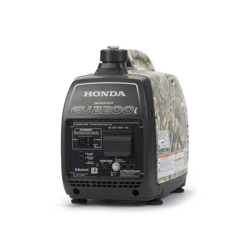 Honda EU2200i 120V 2200-Watt Inverter Generator with Co-Minder - Camo