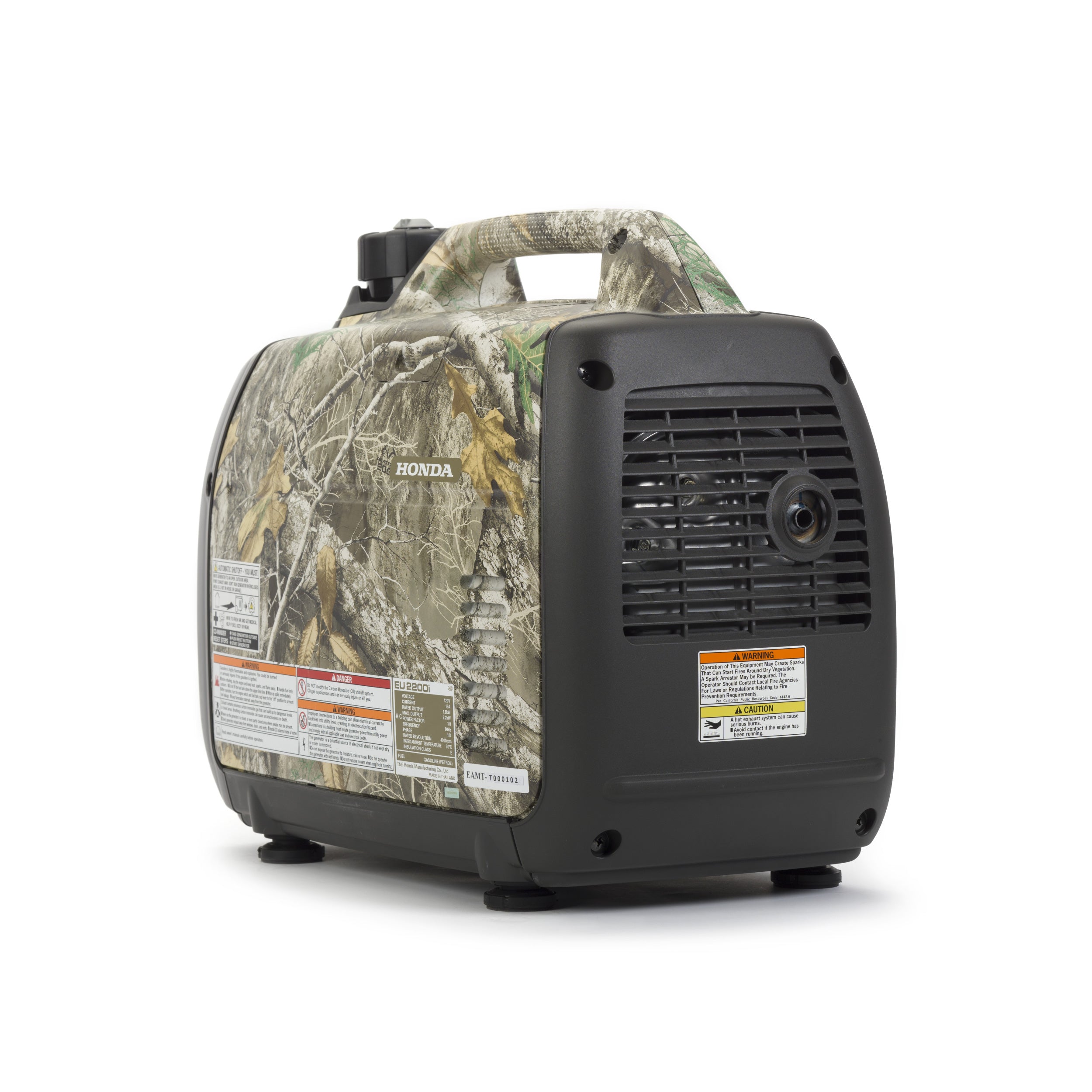 Honda EU2200i 120V 2200-Watt Inverter Generator with Co-Minder - Camo