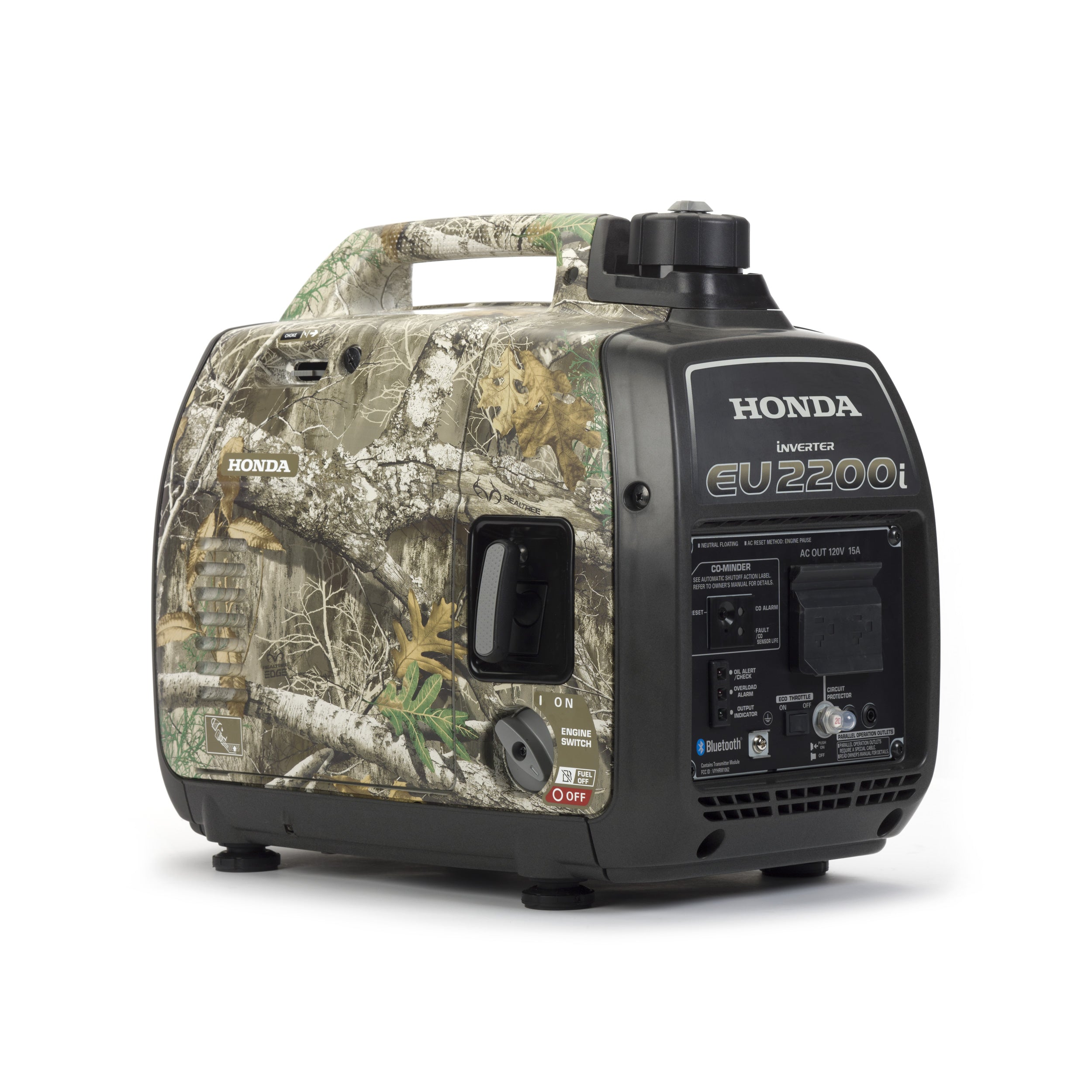 Honda EU2200i 120V 2200-Watt Inverter Generator with Co-Minder - Camo