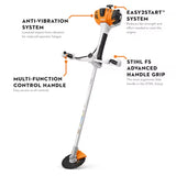 STIHL FS 561 C-EM Gas Powered Bike Handle Trimmer | Chisel Blade