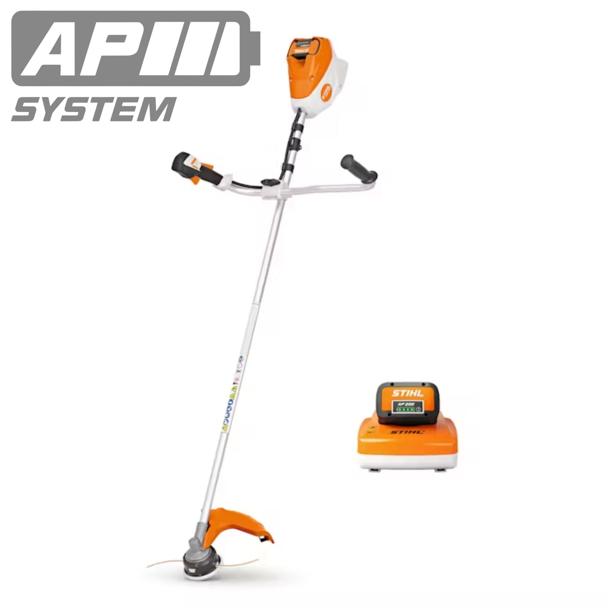 STIHL FSA 120 Battery Powered String Trimmer | Bike Handle