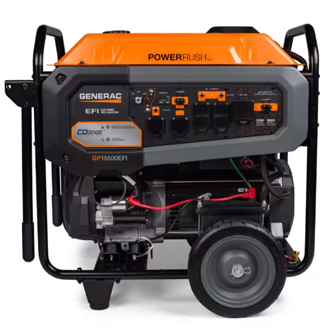 GP 15500 Watt Electric Start EFI Gasoline Portable Generator COsense