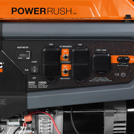 Generac 8000 watt Portable Generator | Main Street Mower | Winter Garden | Clermont | Ocala