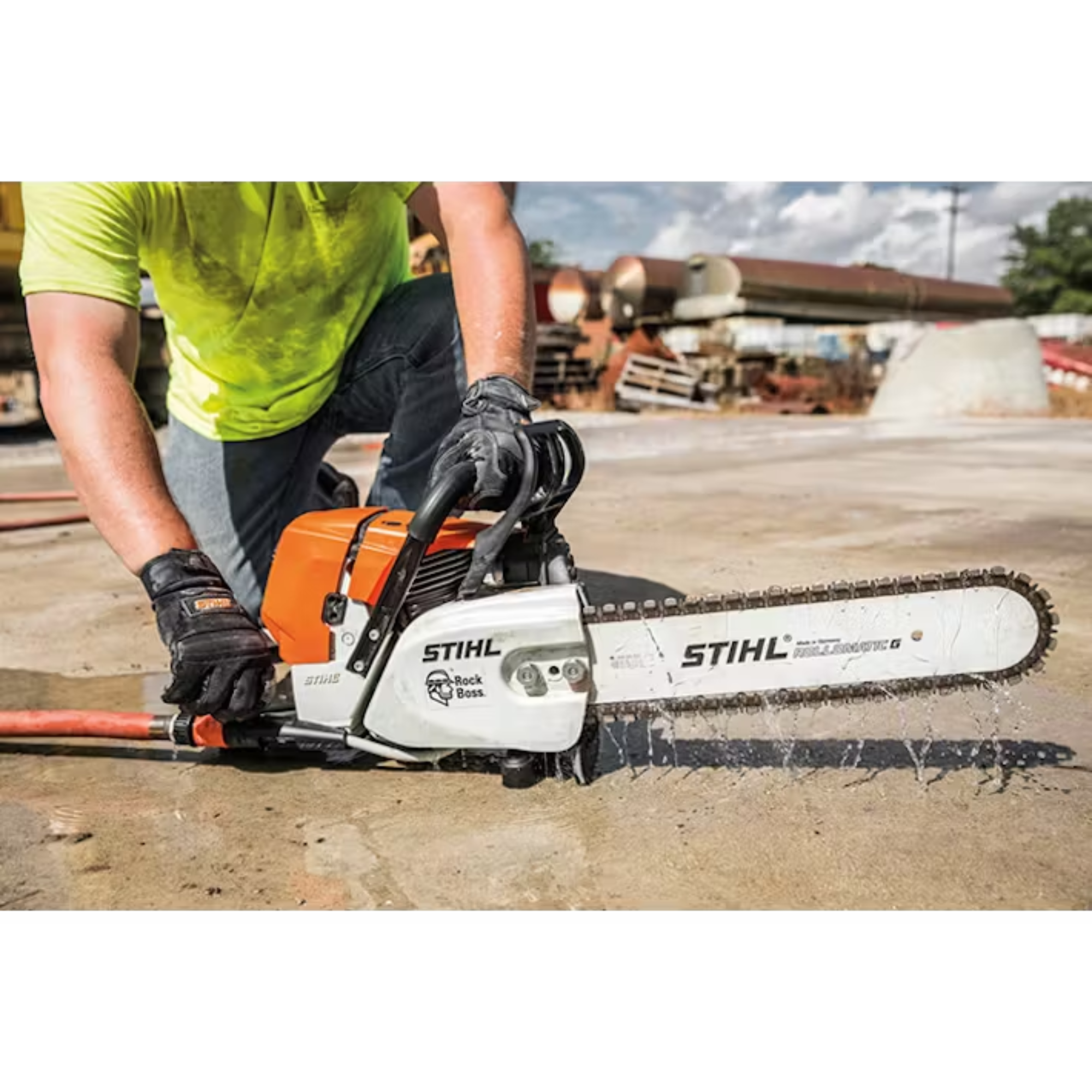 Stihl GS 461 ROCK BOSS Concrete Cutter