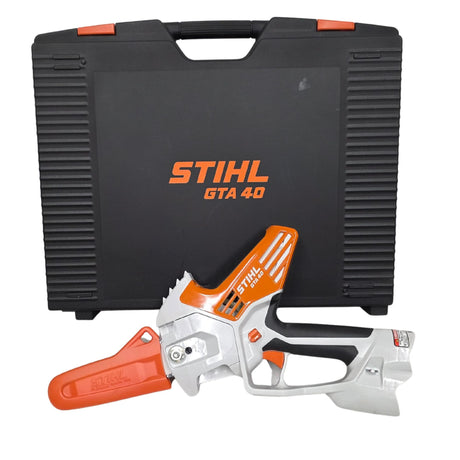 STIHL GTA 40 Battery Powered Garden Pruner with hard case, batteries & charger