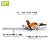 STIHL HSA 30 Battery Powered Hedge Trimmer Set w/ AS 2 battery and AL 1 charger