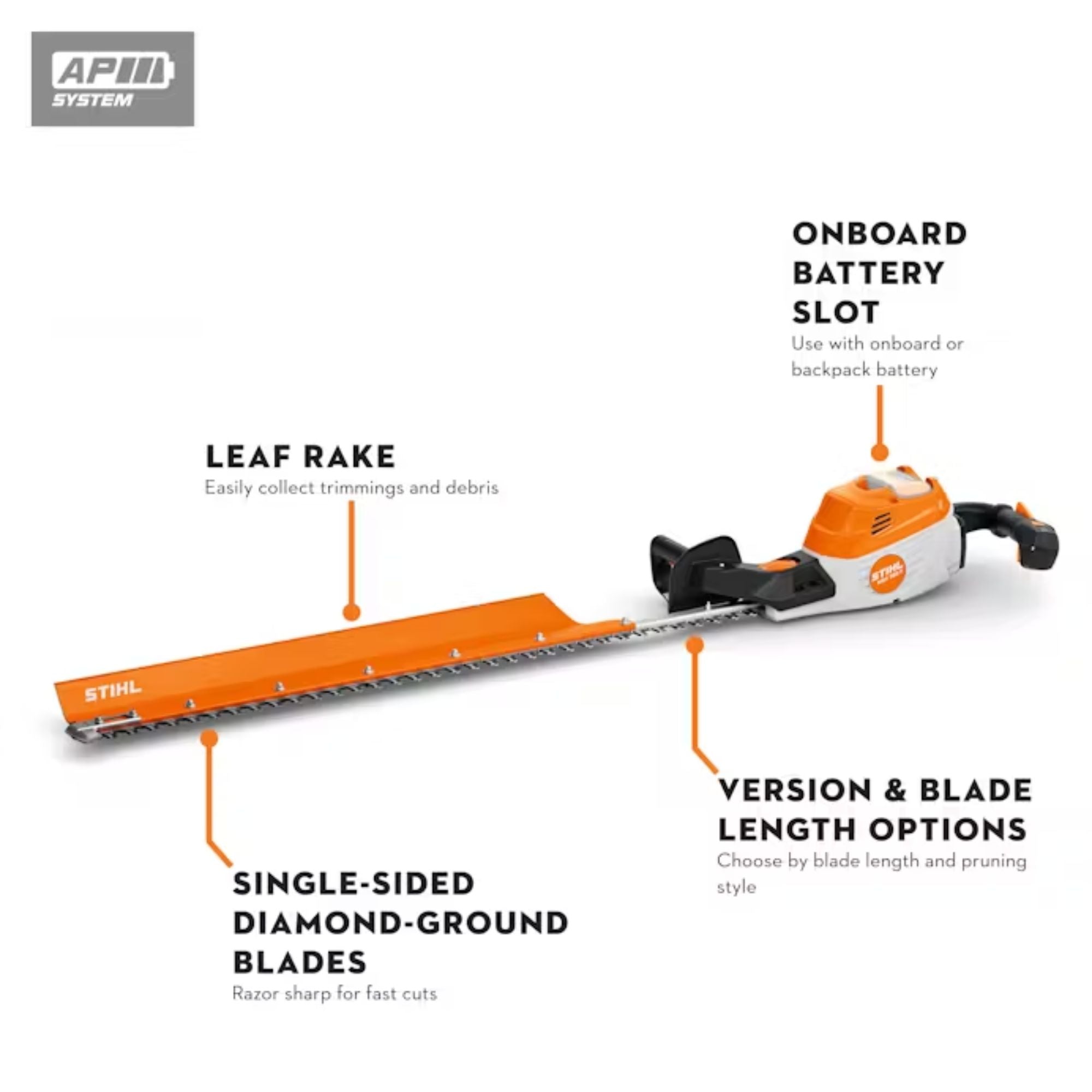 STIHL HSA 150 T 30" Hedge Trimmer Set