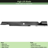 Rotary Hi-Flow Blade | EXMARK NOTCHED | 24.5 Inch | 11229 | Main Street Mower | Winter Garden | Clermont | Ocala