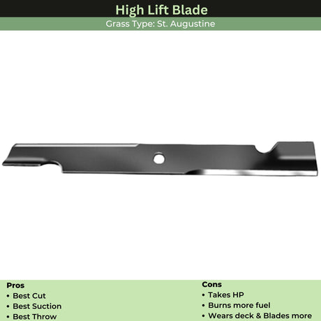 Rotary Hi-Flow Blade | EXMARK NOTCHED | 24.5 Inch | 11229 | Main Street Mower | Winter Garden | Clermont | Ocala