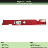 Rotary Hi-Flow Blade | EXMARK NOTCHED | 18 Inch | 11495 | Main Street Mower | Winter Garden | Clermont | Ocala