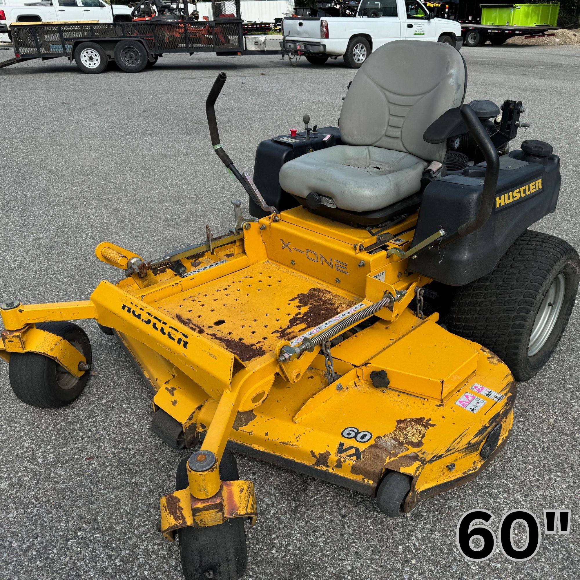 Hustler X-One | 60" Deck| 27 hp Kawasaki | USED  | Main Street Mower | Winter Garden | Clermont | Ocala