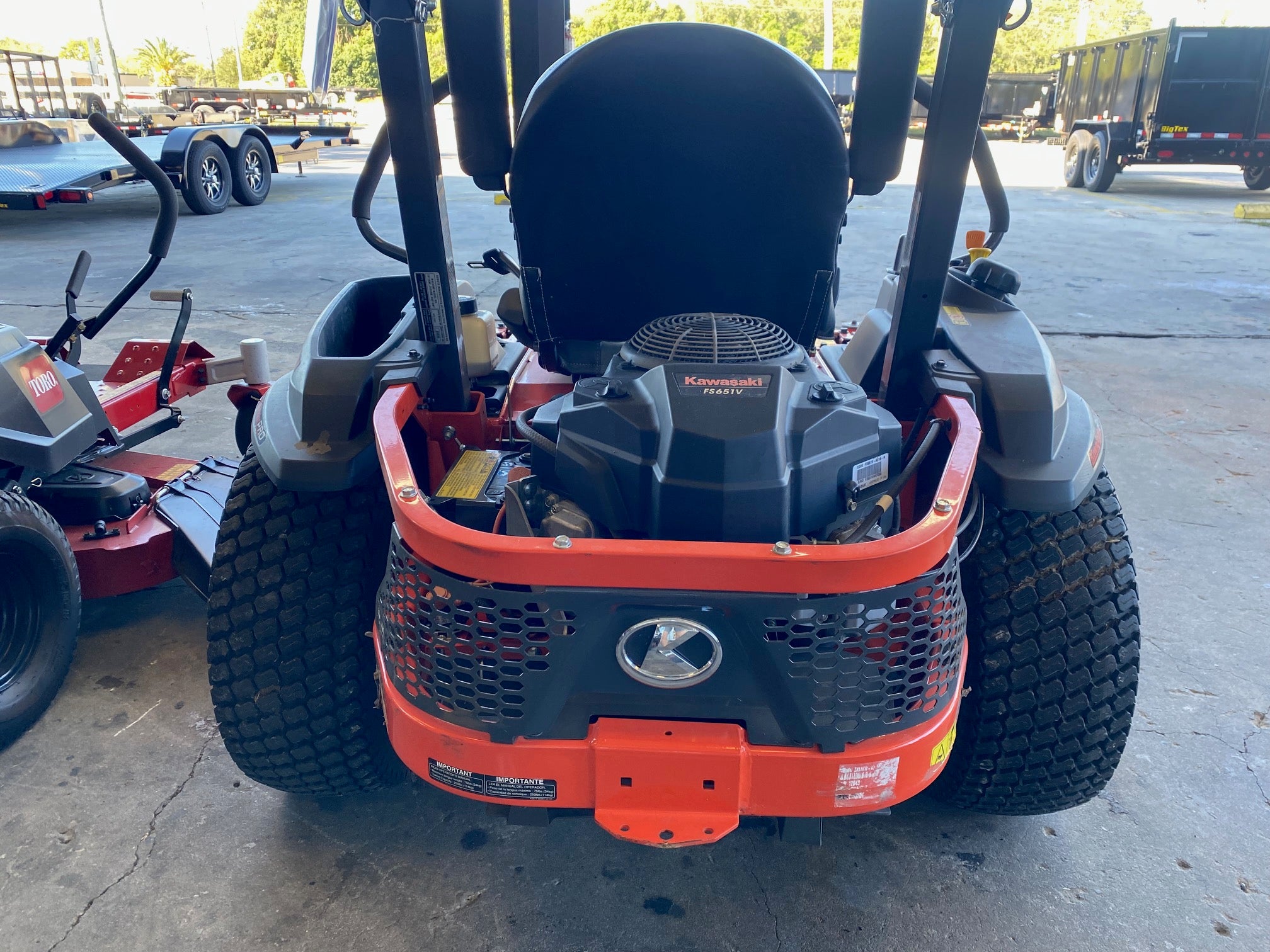 Kubota Kommander Pro Z411 48" Zero Turn Mower - USED | Main Street Mower | Winter Garden | Clermont | Ocala