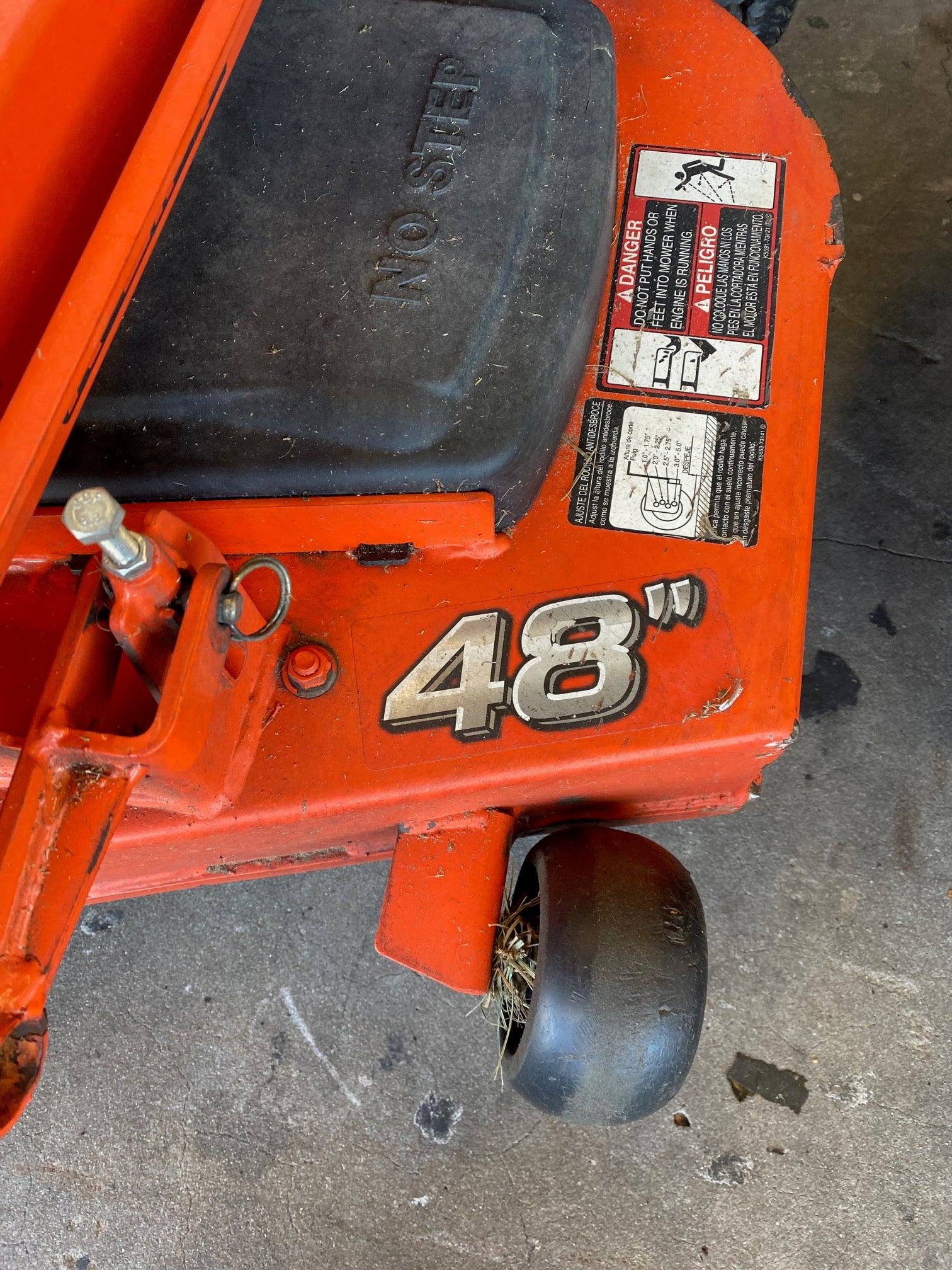Kubota Kommander Pro Z411 48" Zero Turn Mower - USED | Main Street Mower | Winter Garden | Clermont | Ocala