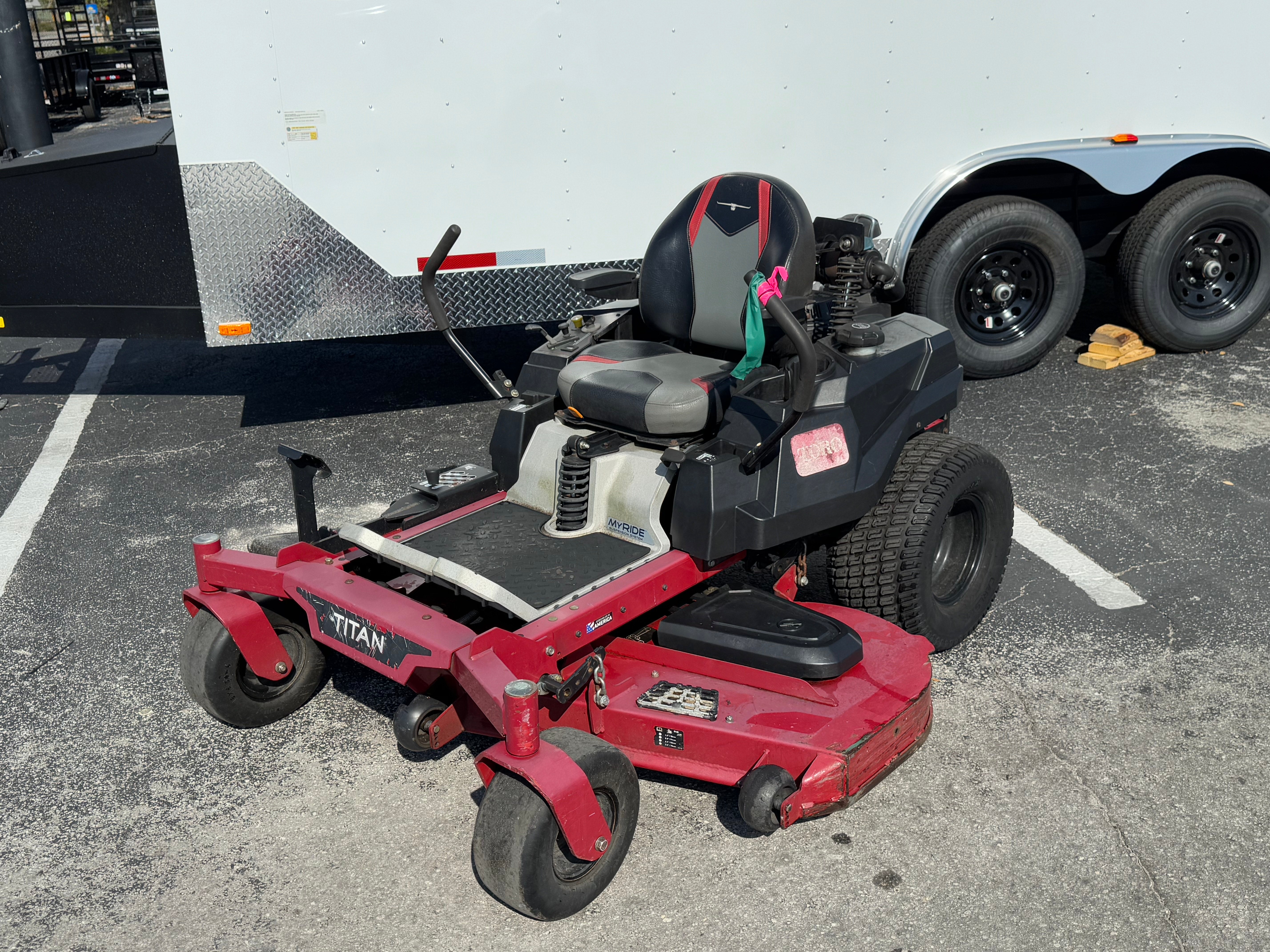 Toro Titan 60" MyRide Zero Turn Mower | 24.5hp Toro V-Twin | 75313 | USED