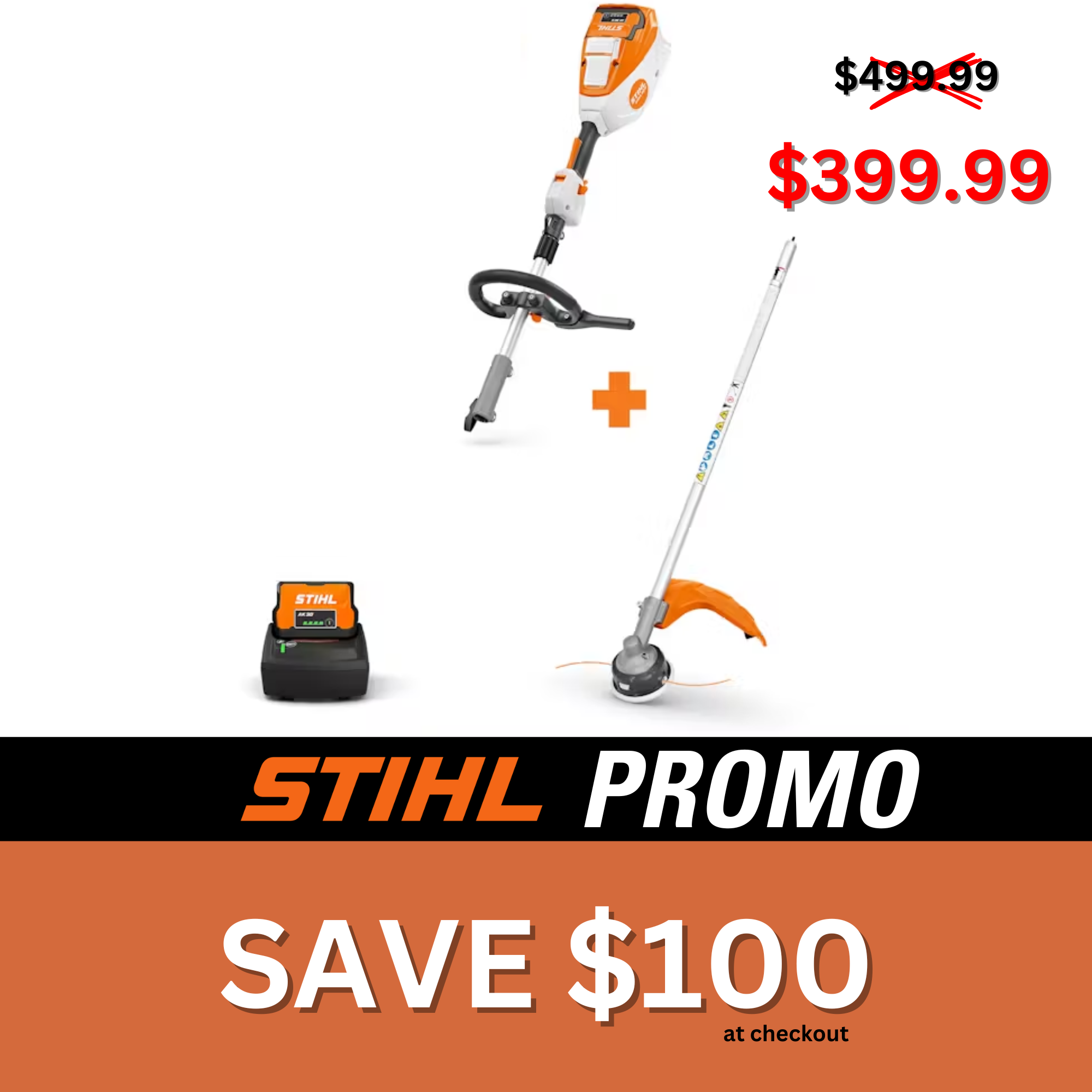 STIHL Battery Powered KombiMotor with FS-KM (Trimmer Set) | KMA80RFS