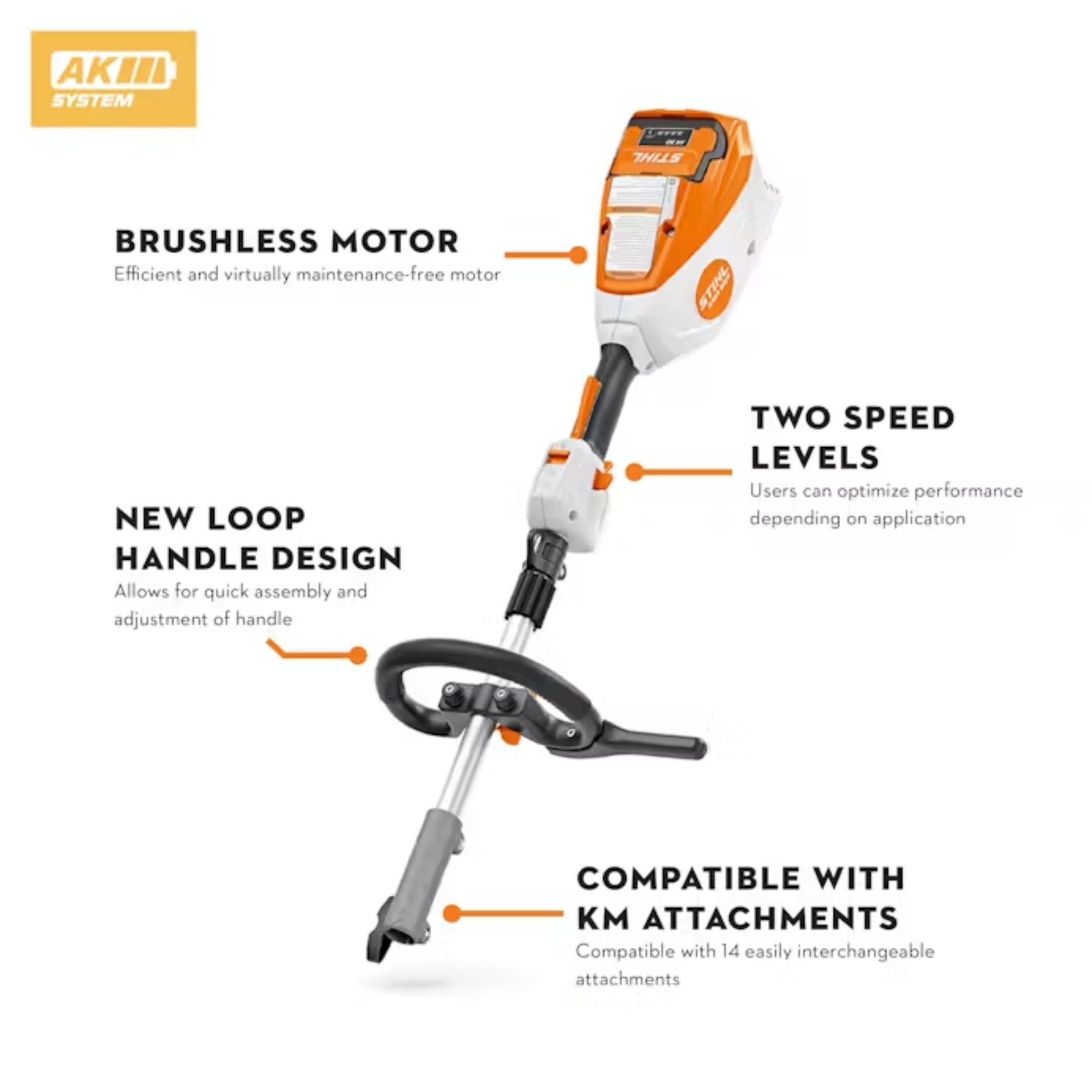 STIHL KMA 80 R KombiMotor | KMA80RUNIT  | Tool Only
