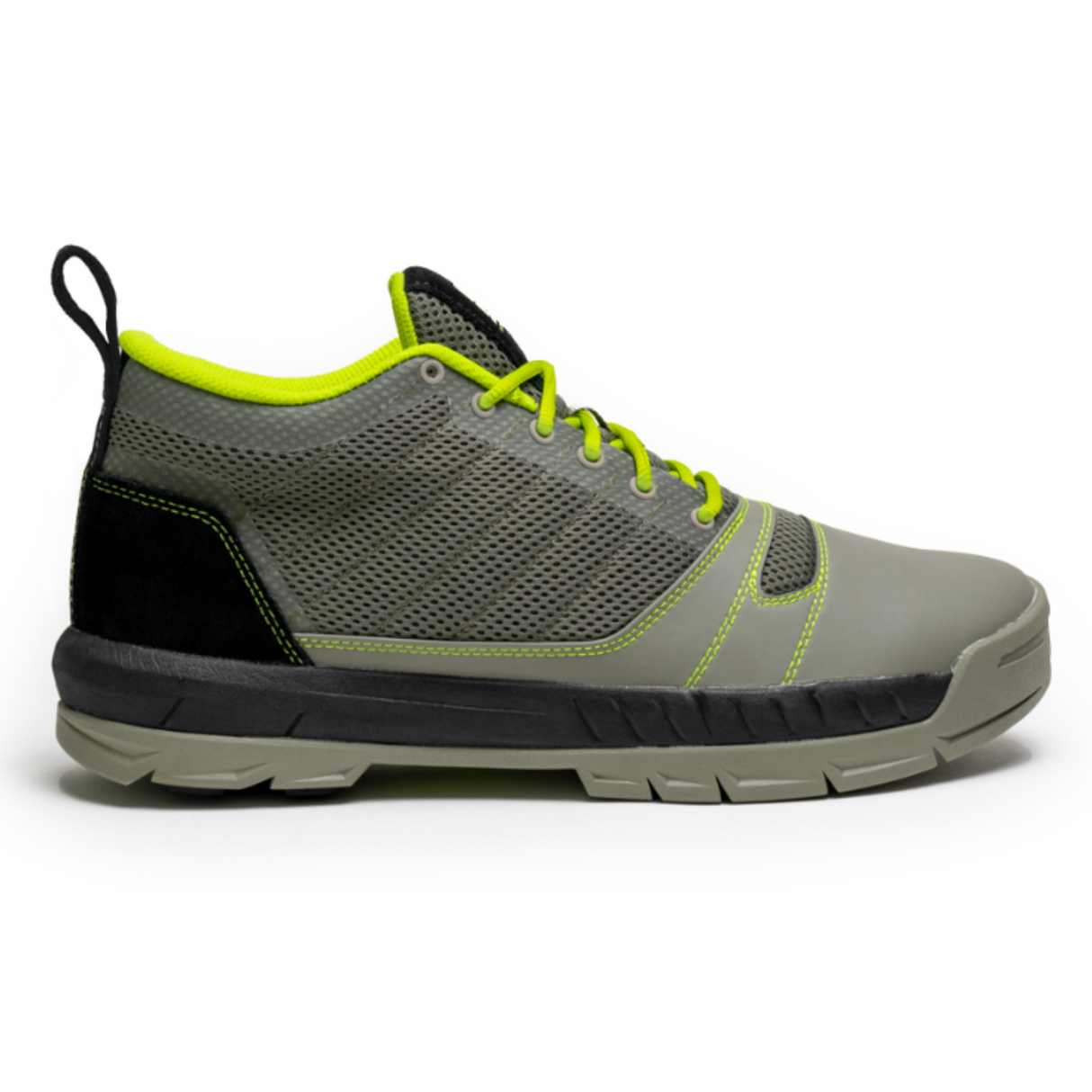 Men's Kujo Lightweight Breathable Mesh Water Resistant Yard Work Shoe in Gray/Green | Main Street Mower | Winter Garden | Clermont | Ocala