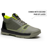 Men's Kujo Lightweight Breathable Mesh Water Resistant Yard Work Shoe in Gray/Green | Main Street Mower | Winter Garden | Clermont | Ocala