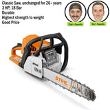 STIHL MS 250 Gas Powered Chainsaw 18in