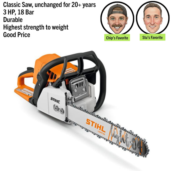 STIHL MS 250 Gas Powered Chainsaw 18in – Main Street Mower