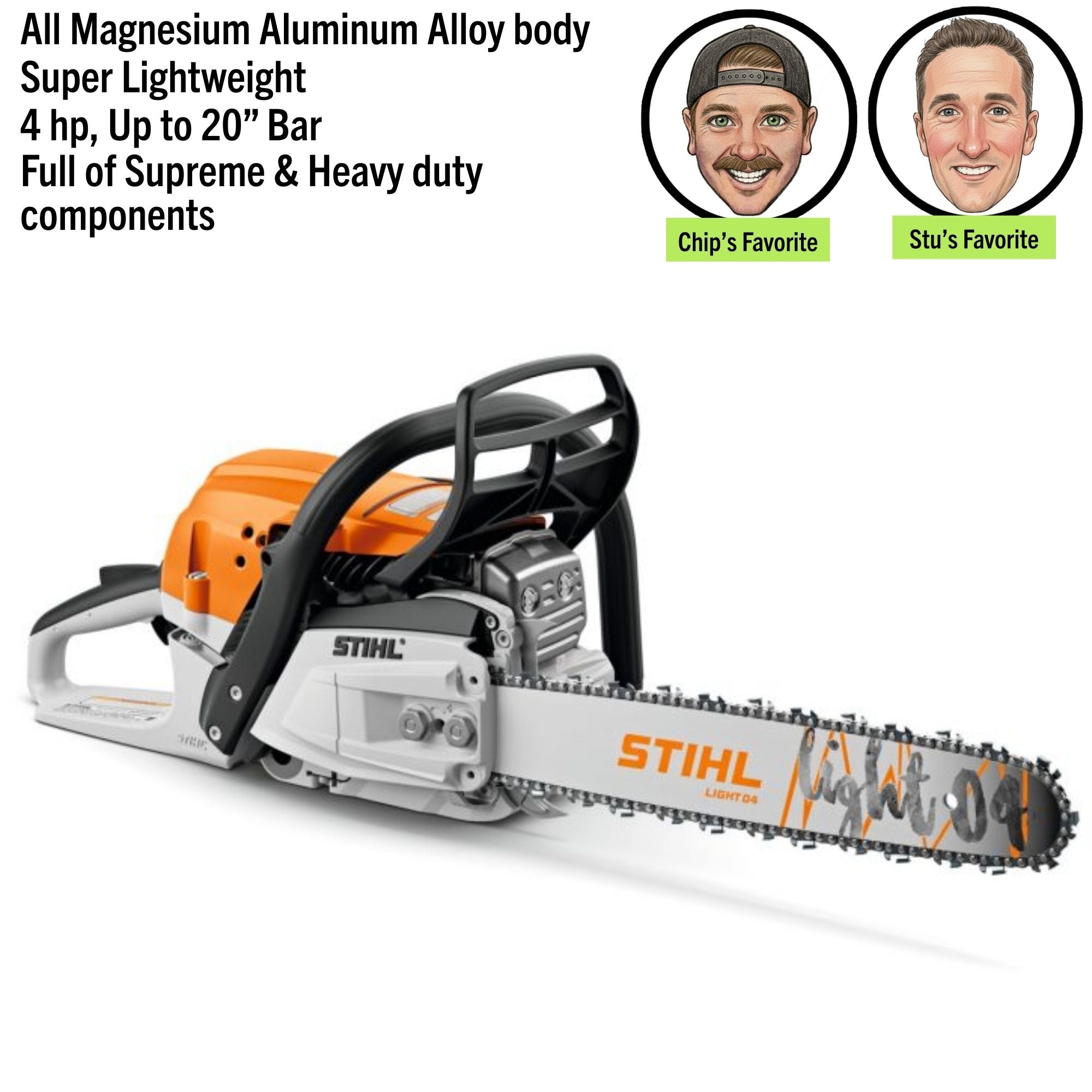 STIHL MS 261 Gas Powered Chainsaw – Main Street Mower
