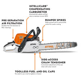 STIHL MS 391 Gas Powered Chainsaw