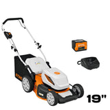 STIHL RMA 348  | 19In Deck | Battery Powered Walk Behind Mower with Battery and Charger