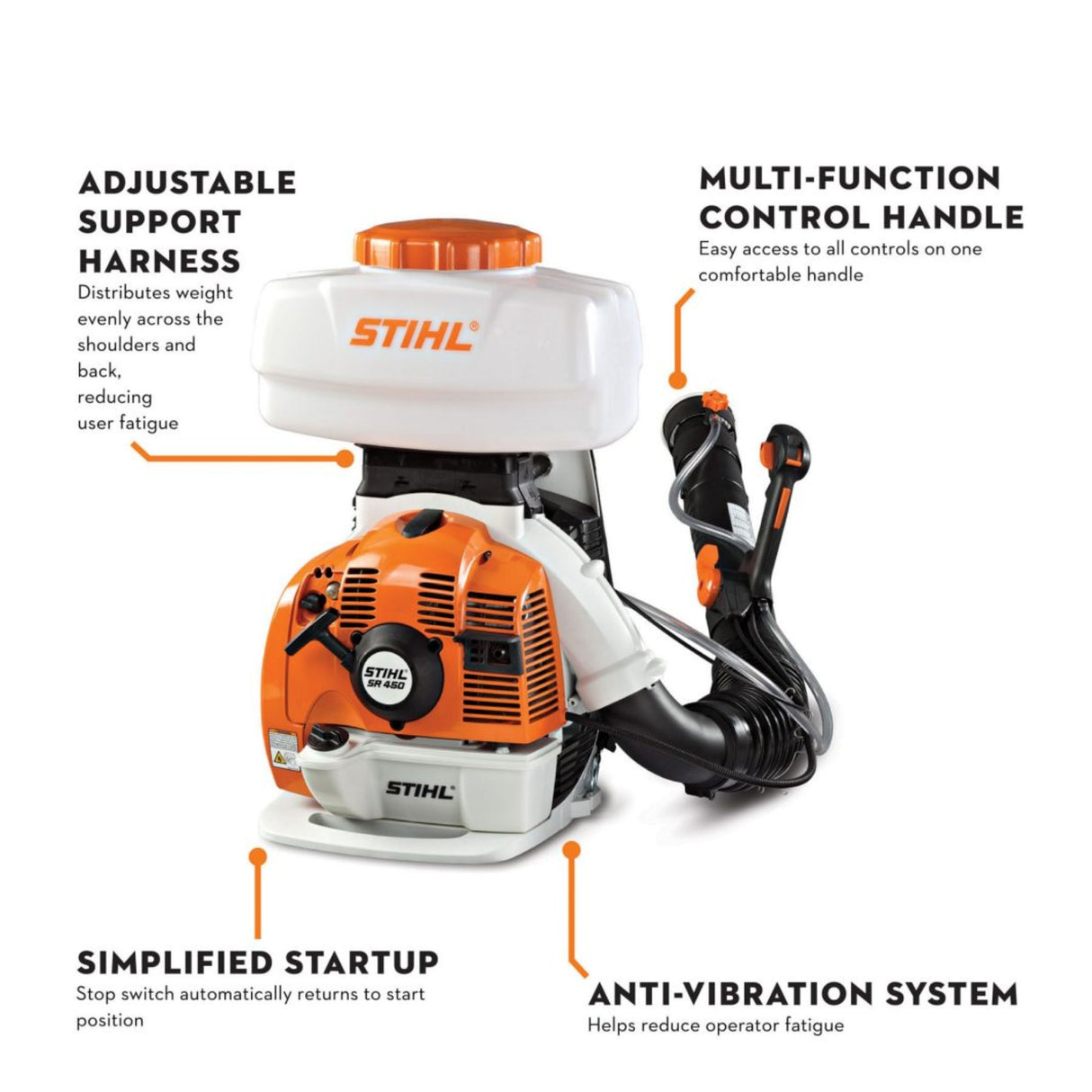 STIHL SR 450 Gas Powered Backpack Sprayer