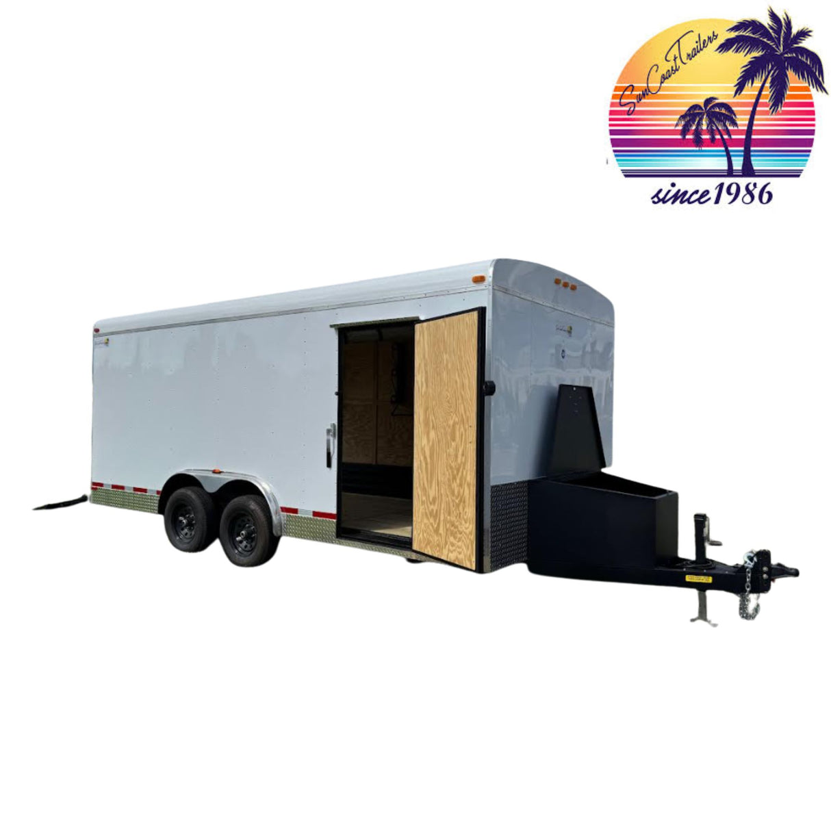 Suncoast 8’x18’x6’-5” 10K | Tandem Axle | Enclosed Trailer | SCE8X18H65K10