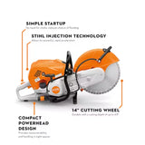 STIHL TS710¡ Cutquik Gas Powered Cut Off Saw