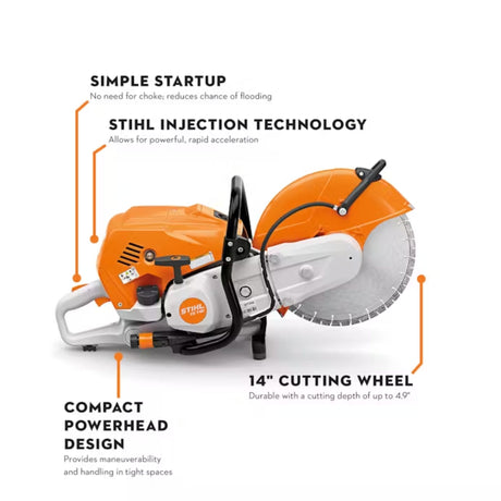STIHL TS710¡ Cutquik Gas Powered Cut Off Saw