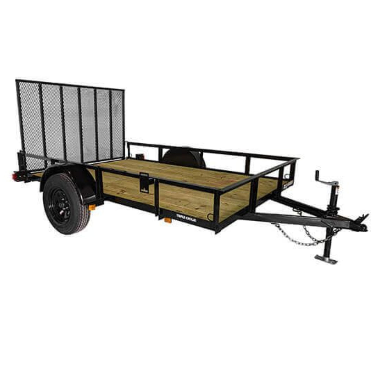 Triple Crown Utility Trailer | 6X10 | Single Axle  | Black | Gate |  U6X10G