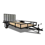 Triple Crown Utility Trailer | Single Axle  | Single Axle | 6x12 | U6X12G