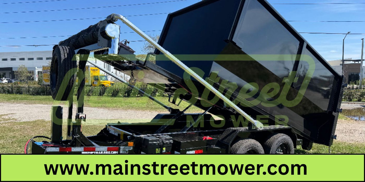 U-DUMP Bumper-Pull Roll-Off Dump Trailer | 6' x 12' | ROBP-16 PRO