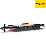 Big Tex HD Equipment Trailer | 13'Deck+3'Dovetail | Tandem Axle  | Seamless I-Beam | Mega Ramp | 14EH-16D3A-MRBK