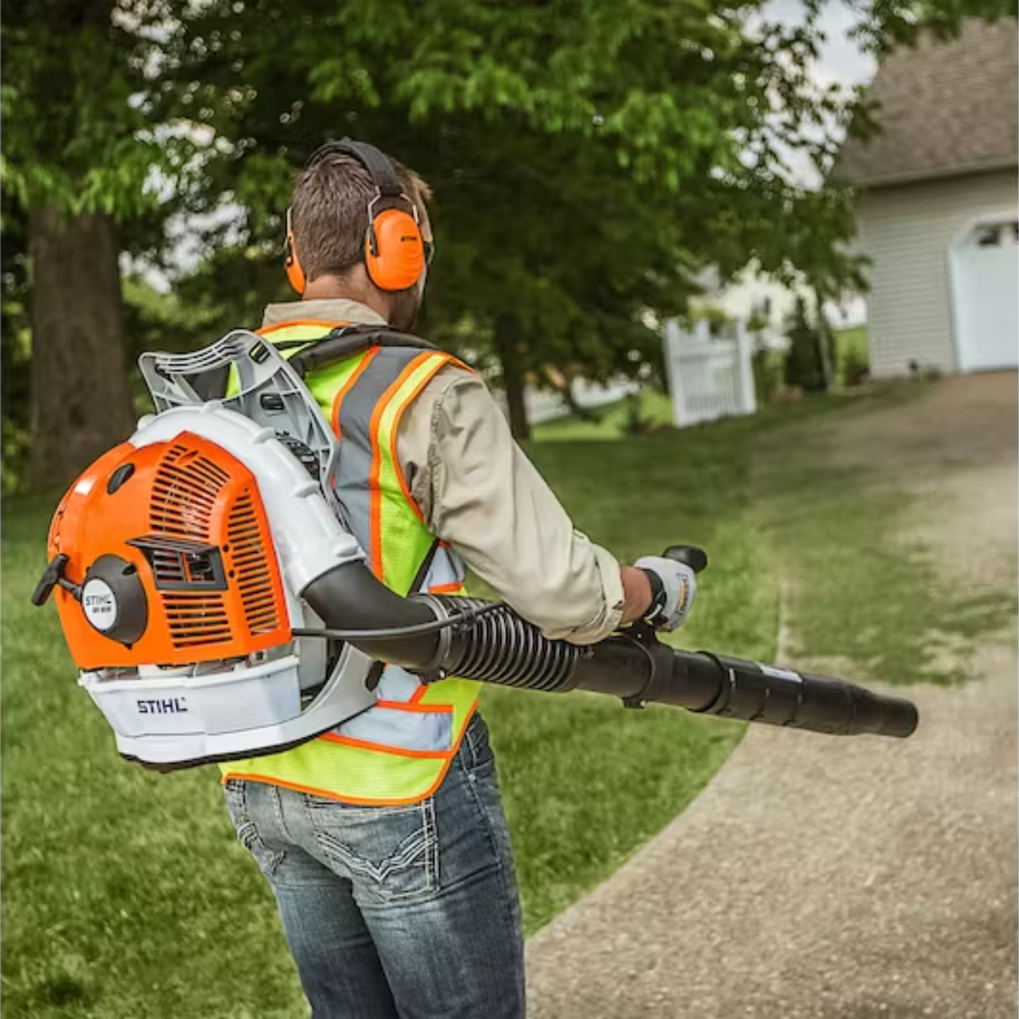 Stihl backpack blower gas deals