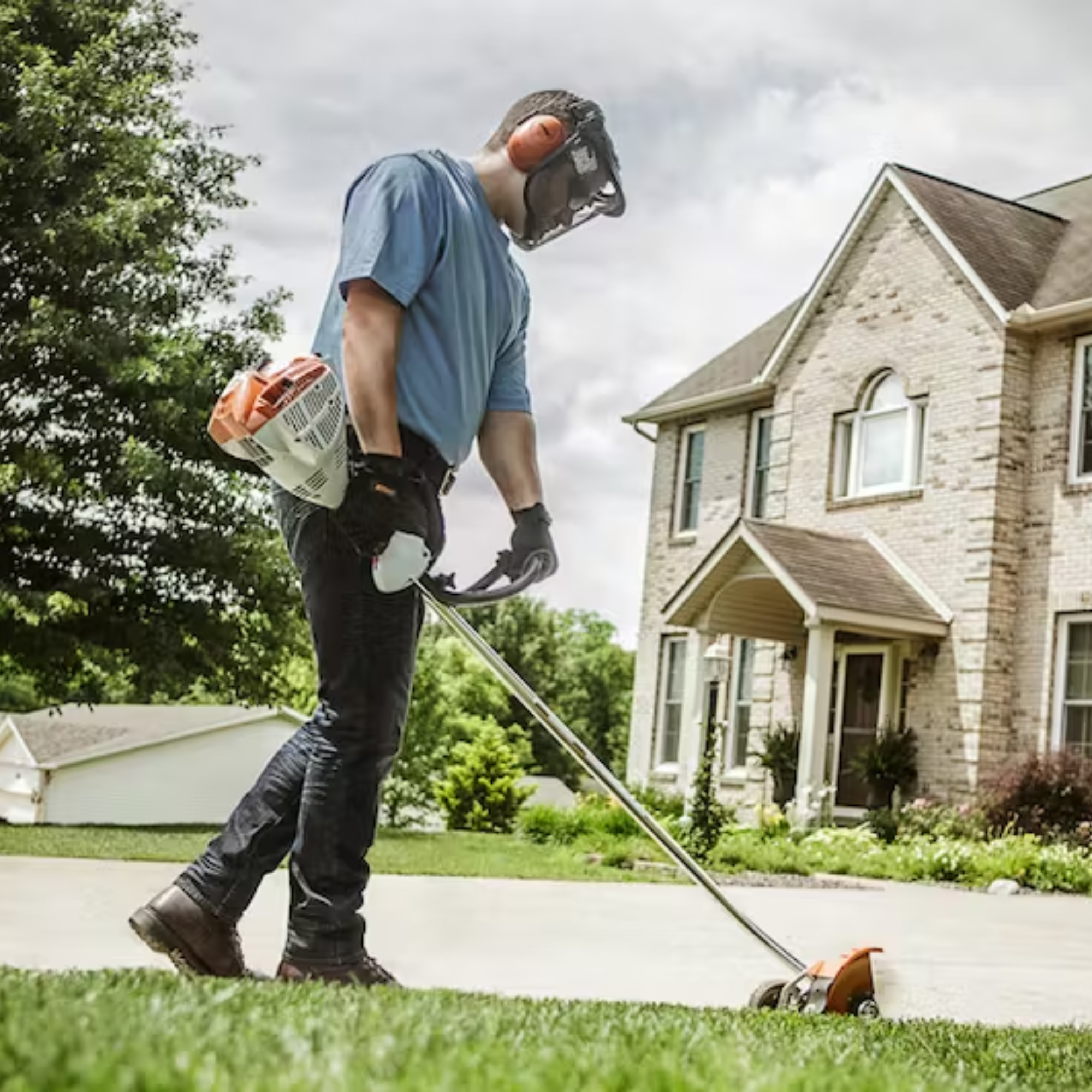 Stihl gas powered lawn mowers deals