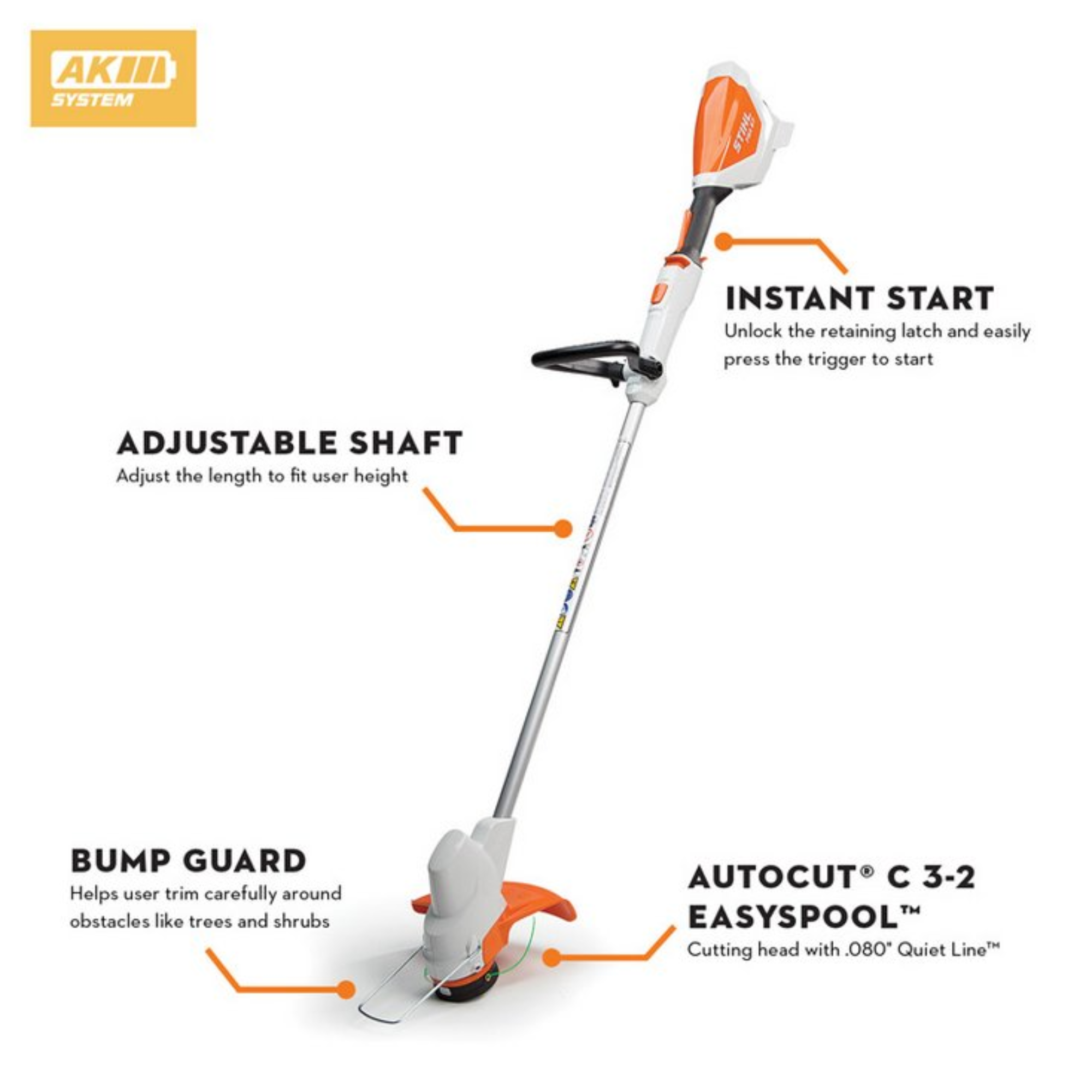 Stihl battery string trimmer hotsell