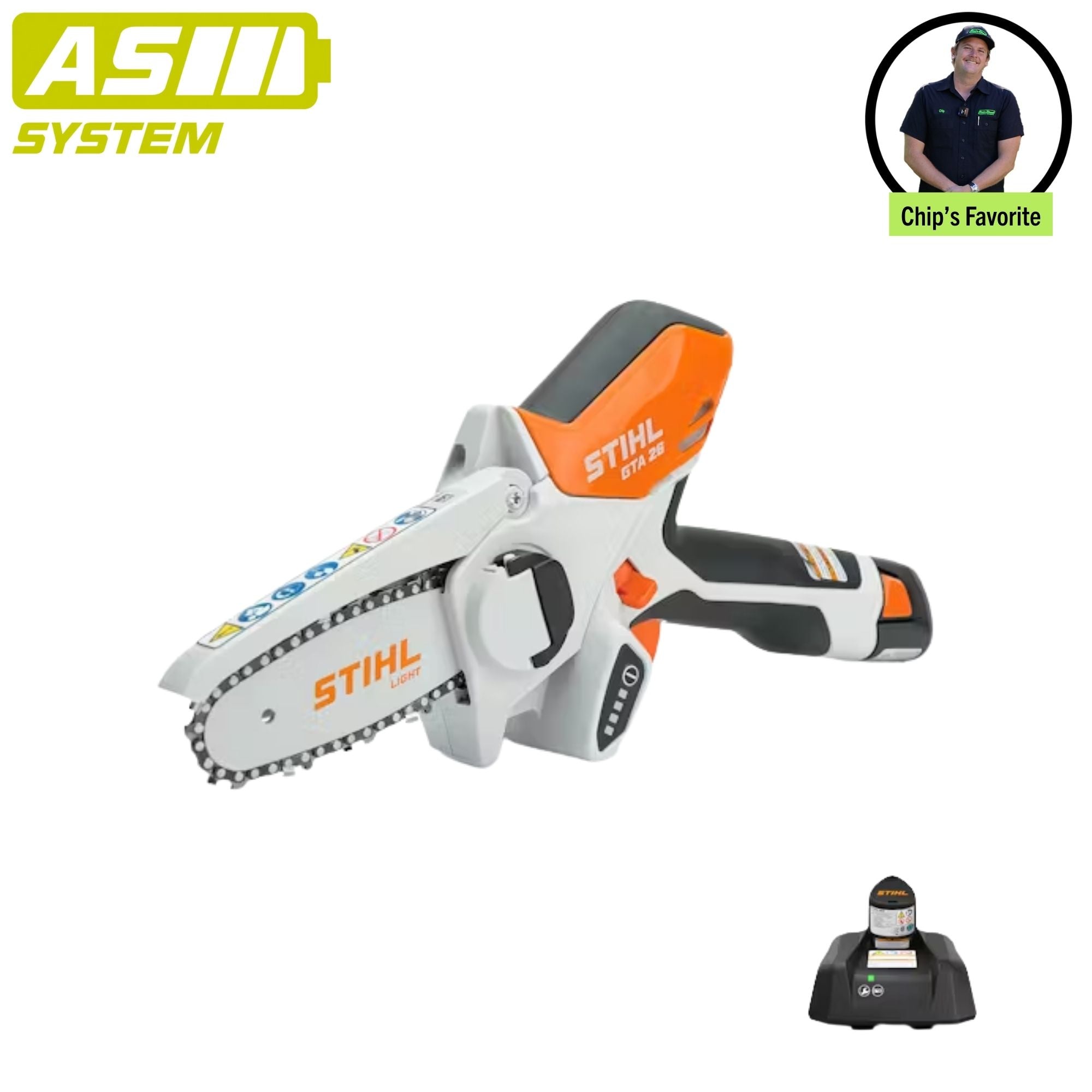 STIHL GTA 26 Battery Powered Garden Pruner with Battery & Charger | FREE AS2 Battery